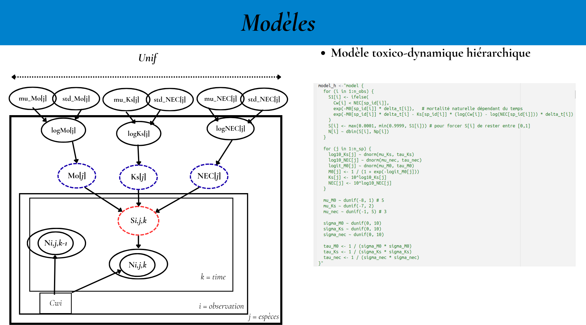 Modéle toxico-dynamique